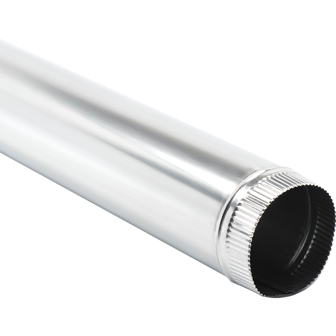 Galvanized C-Vent Snaplock Pipe - 26 Gauge